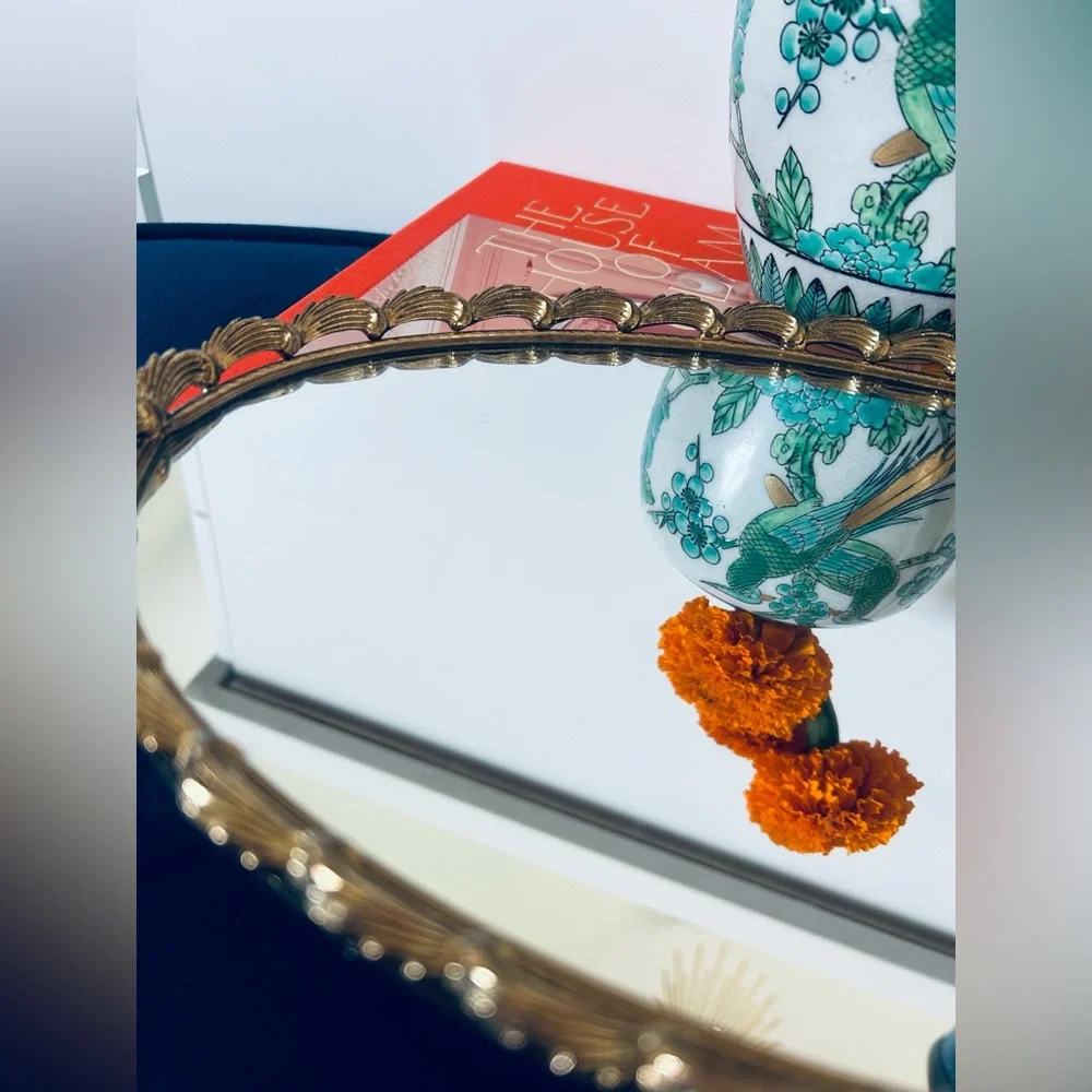 Vintage Mirror Tray